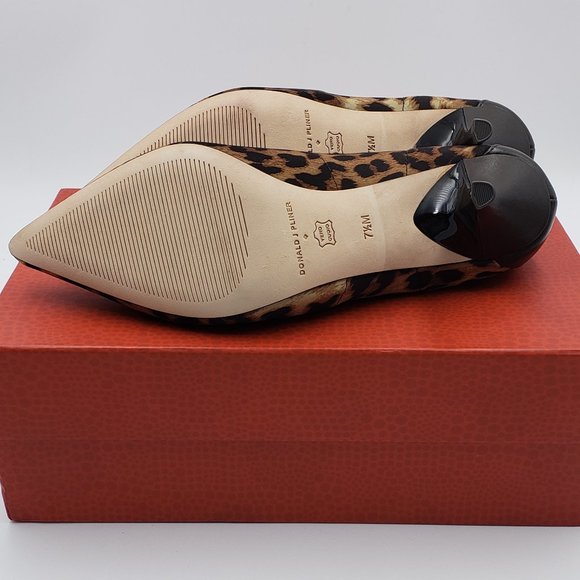 Brand New Donald J Pliner EMMA2-SL Leopard Heels - Picture 5 of 7